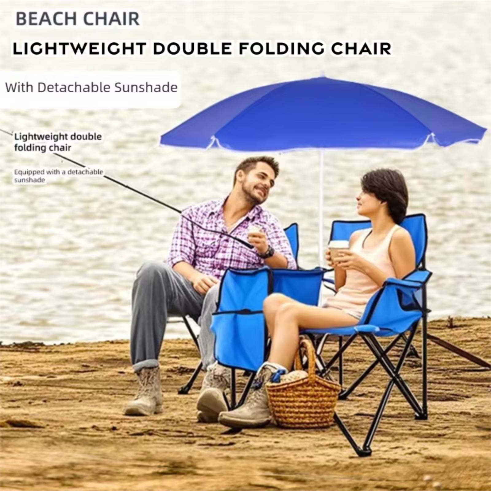 Double Folding Camping Chair F - Outdoor Furniture Diy Plans 评论和价格