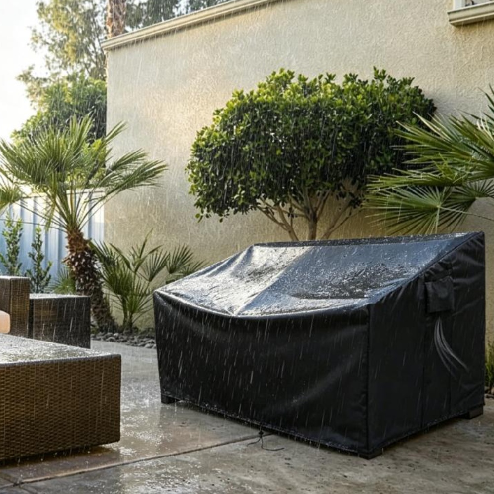 Heavy-Duty Patio Sofa Cover Wa - Fire Pit Bowl 评论和价格