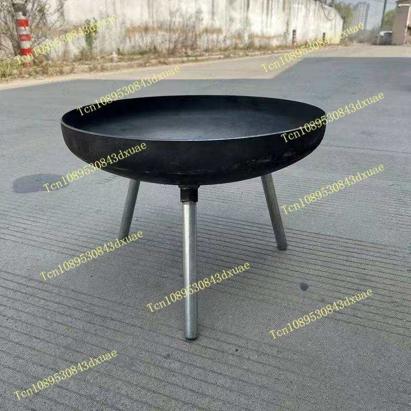Fire Pit Bowl - 80cm Large Cast Iron Fire Pit