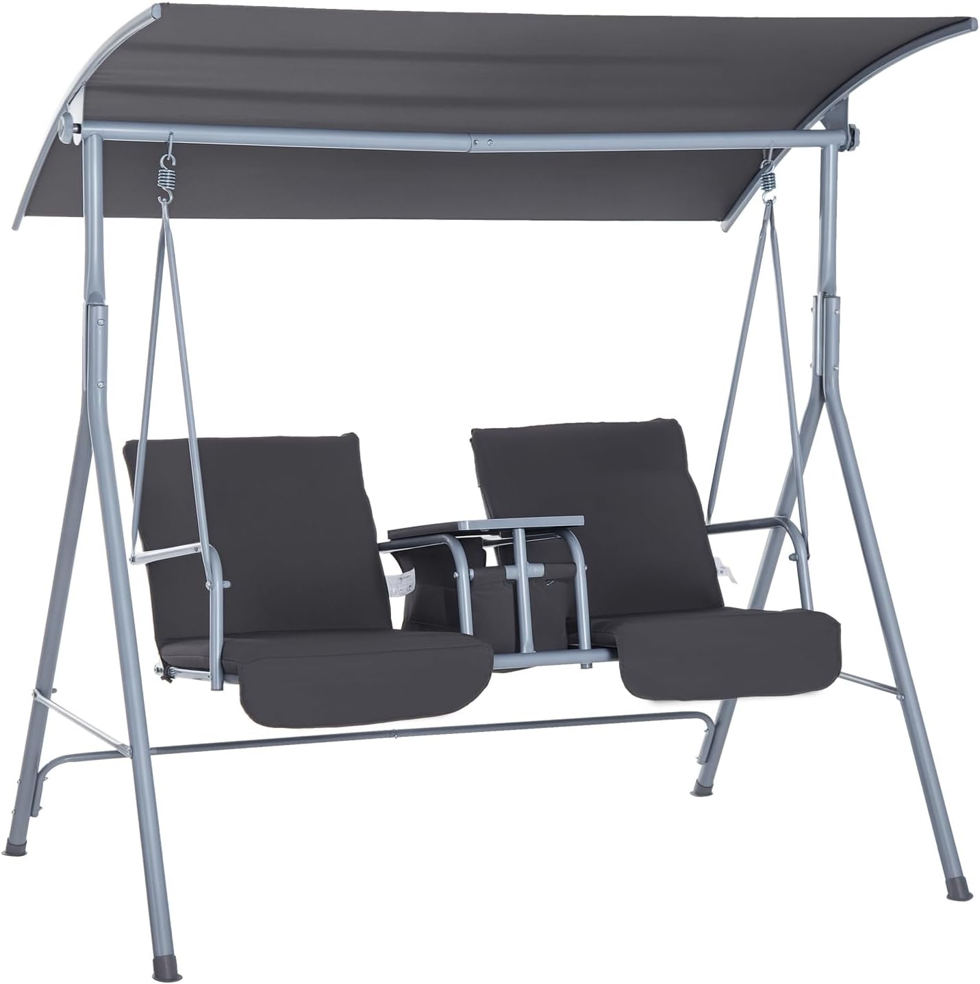 Outdoor 2 Person Porch Swing W - Fire Pit Bowl 评论和价格