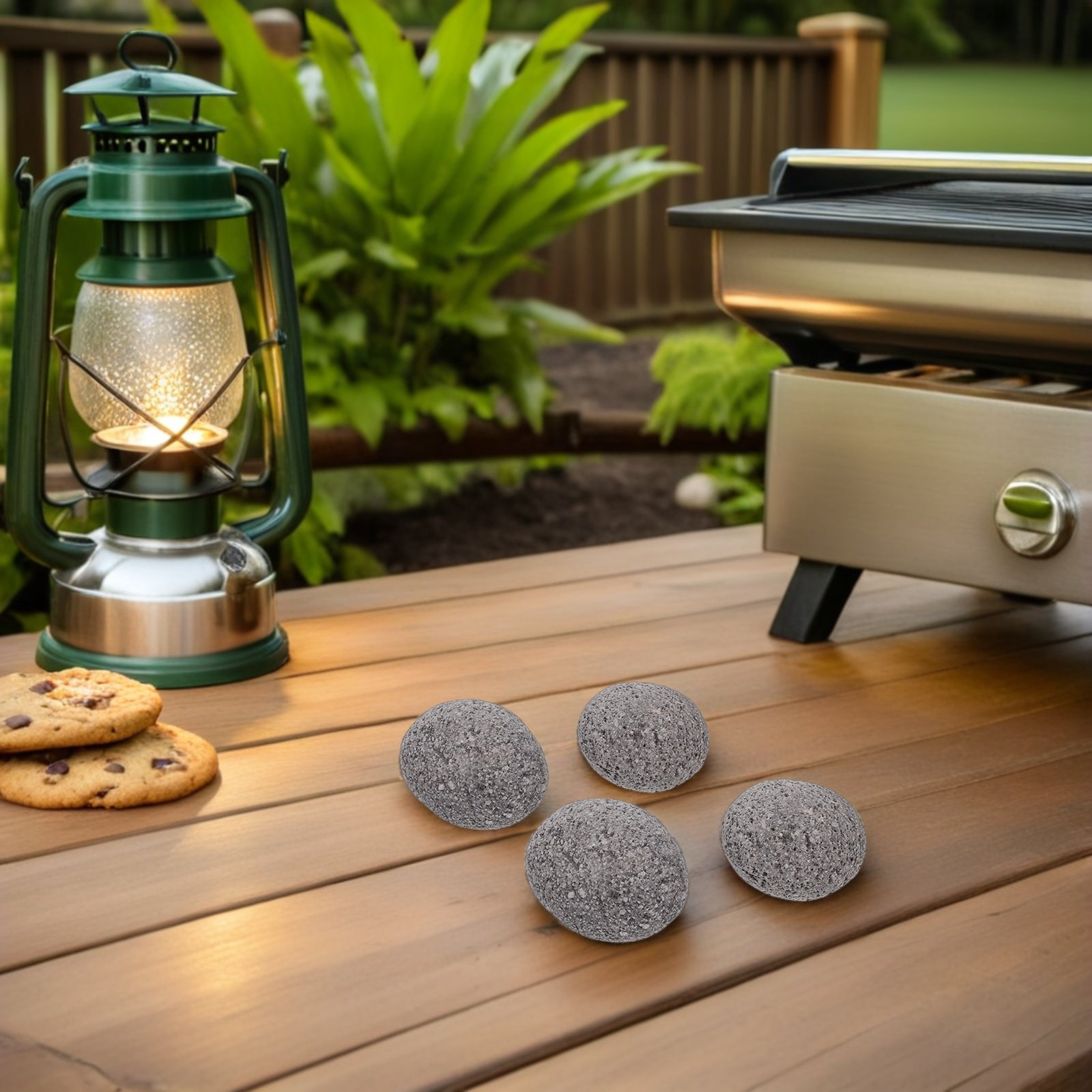 1 Bag Volcanic Lava Stones Fir - Fire Pit Bowl 评论和价格