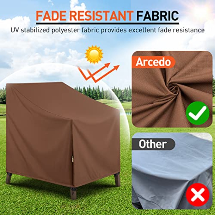 Waterproof Patio Chair Covers, - Outdoor Furniture Heavy Duty 评论和价格