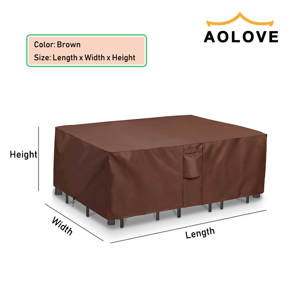 Brown 420D HEAVY DUTY Outdoor  - Outdoor Furniture Philippines 评论和价格