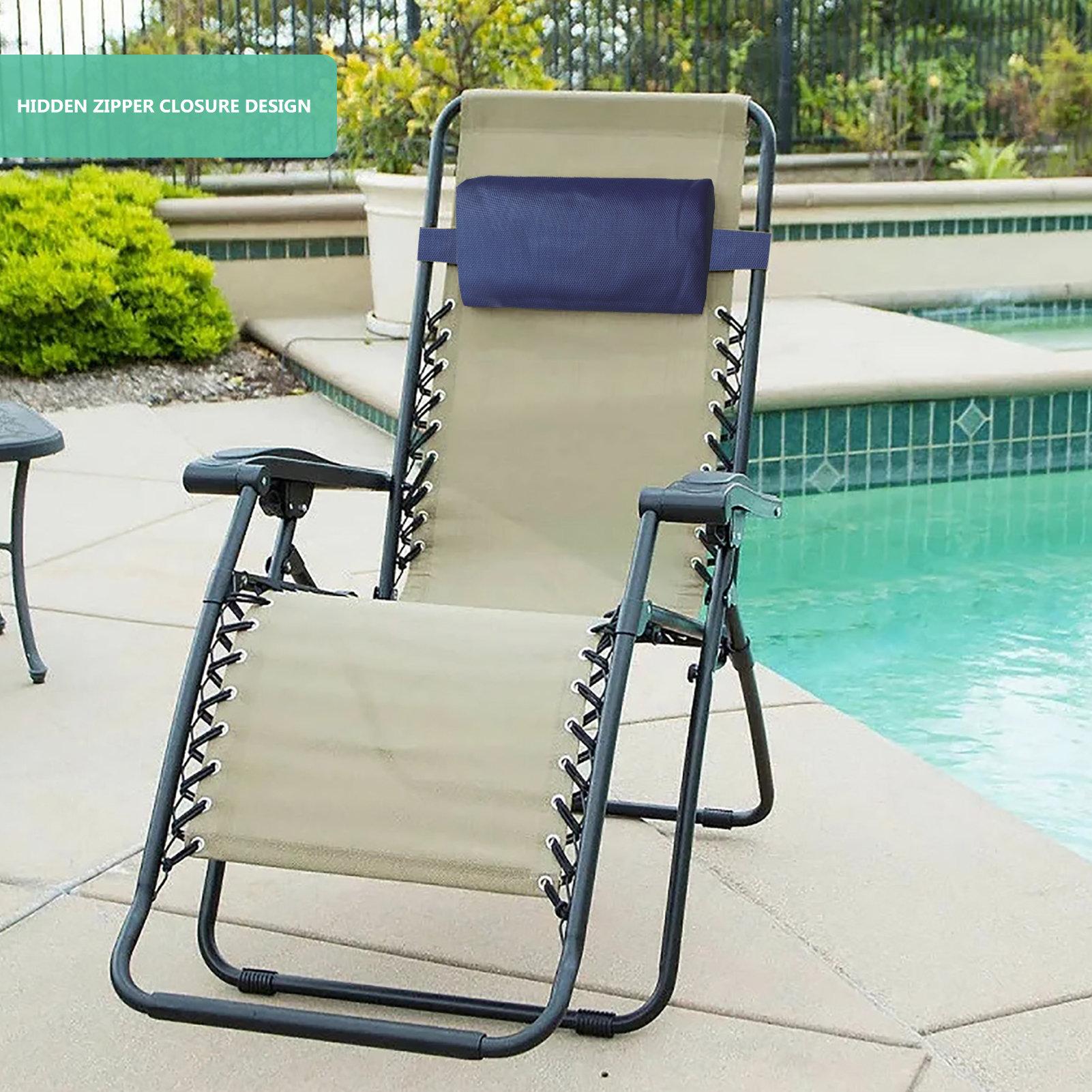Neck Pillow Recliner Headrest  - Outdoor Furniture Sunbrella 评论和价格