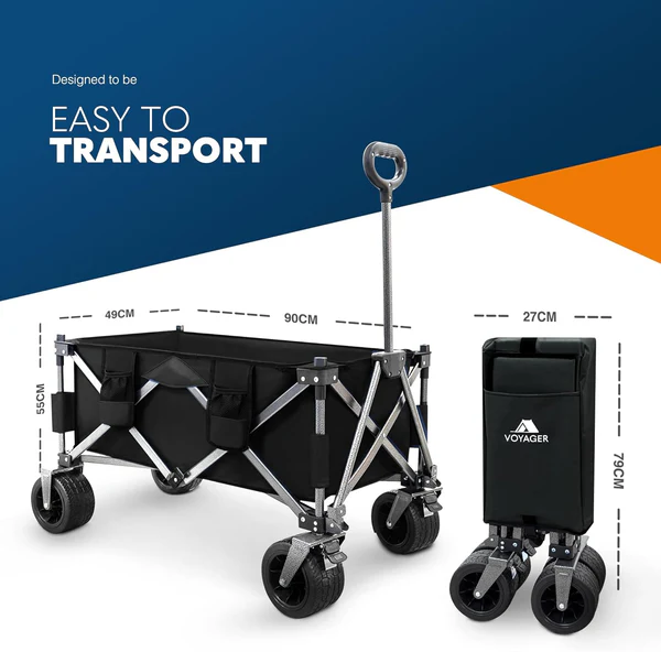 Collapsible Camping Wagon Port - Outdoor Furniture Heavy Duty 评论和价格