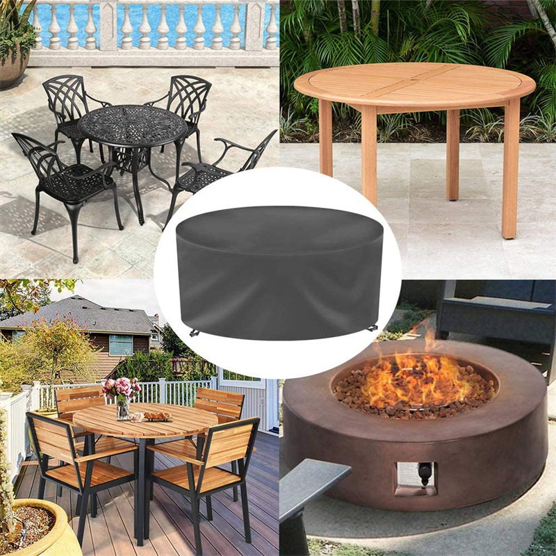 12 Sizes Round Furniture Cover - Outdoor Furniture Heavy Duty 评论和价格