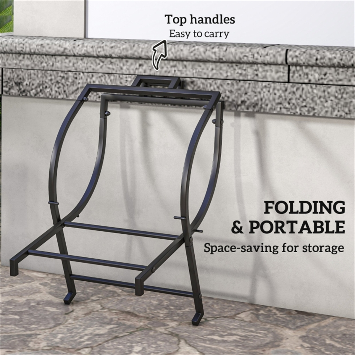 Outdoor Furniture Firewood Rac - Outdoor Furniture Heavy Duty 评论和价格