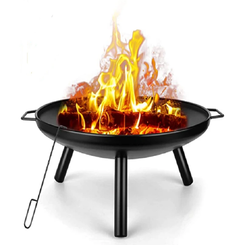 24 Inch Fire Bowl with Barbecu - Fire Pit Bowl 评论和价格