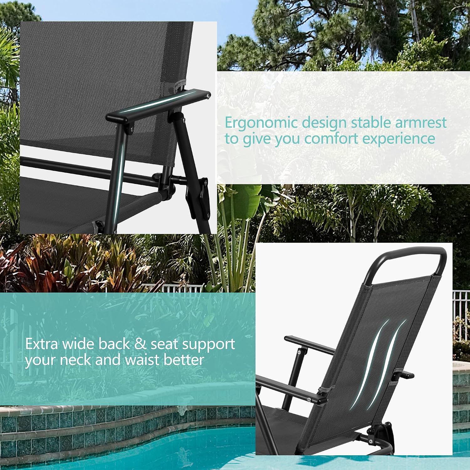 Metal Patio Dining Set Outdoor - Outdoor Furniture Sunbrella 评论和价格