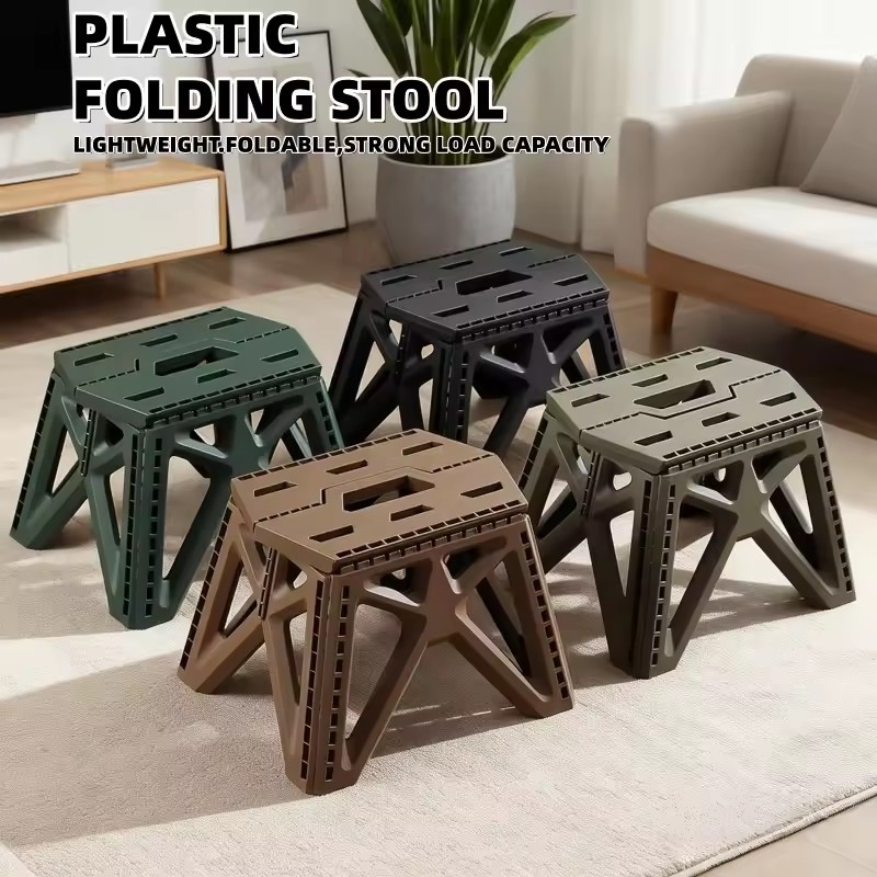 1 Pcs Folding Camp Stool Porta - Outdoor Furniture Diy Plans 评论和价格