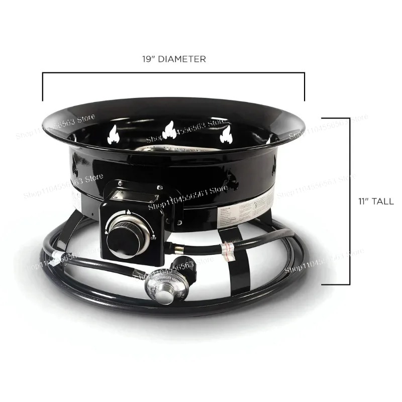 Portable Propane Fire Pit 58,0 - Fire Pit Bowl 评论和价格