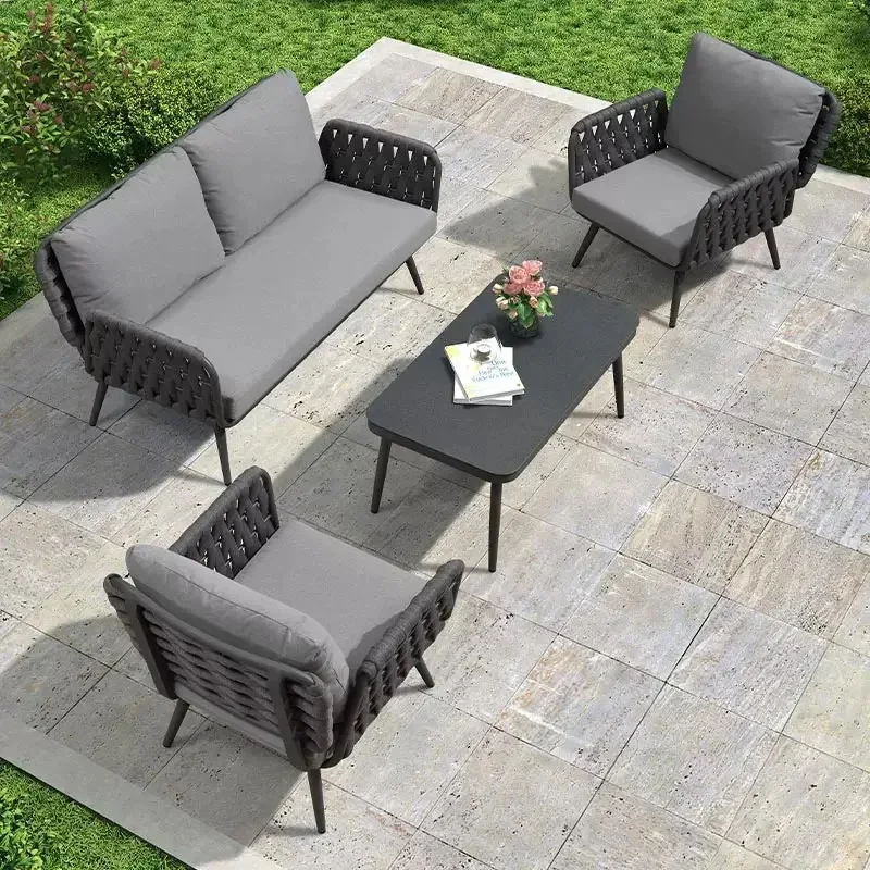 -Modern Style Grey Aluminum Ga - Outdoor Furniture From China 评论和价格