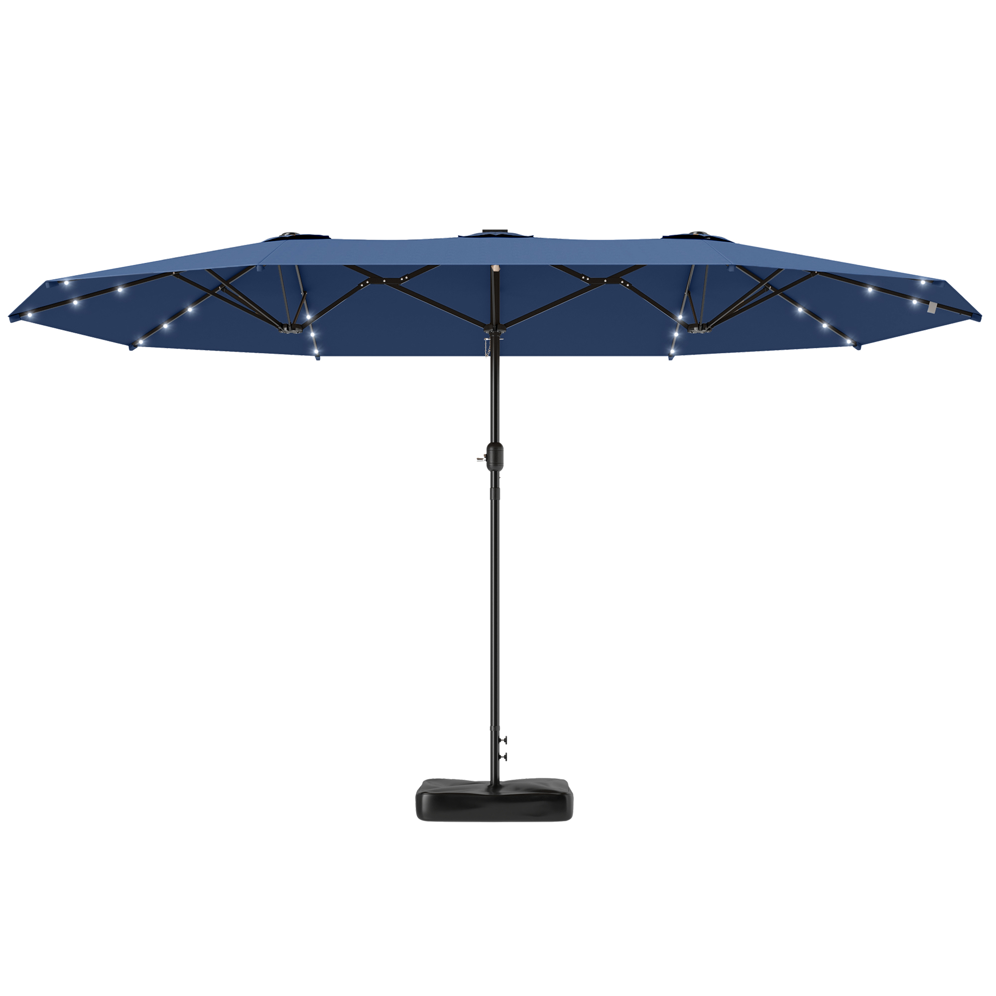 Double-Sided Sun Umbrella, Out - Outdoor Furniture Sunbrella 评论和价格