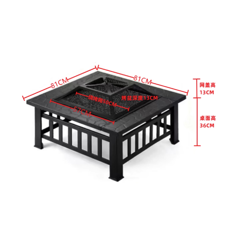Outdoor Fire Pit Metal Bowl Fi - Fire Pit Bowl 评论和价格