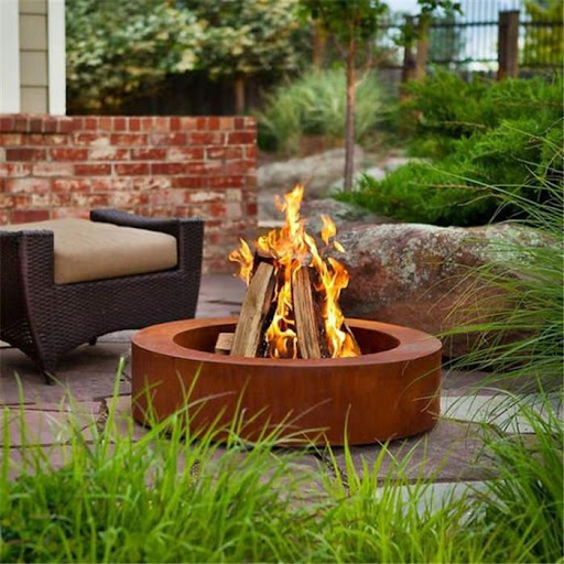 Outdoor Sofa Set Fire Pit Tabl - Fire Pit Bowl 评论和价格