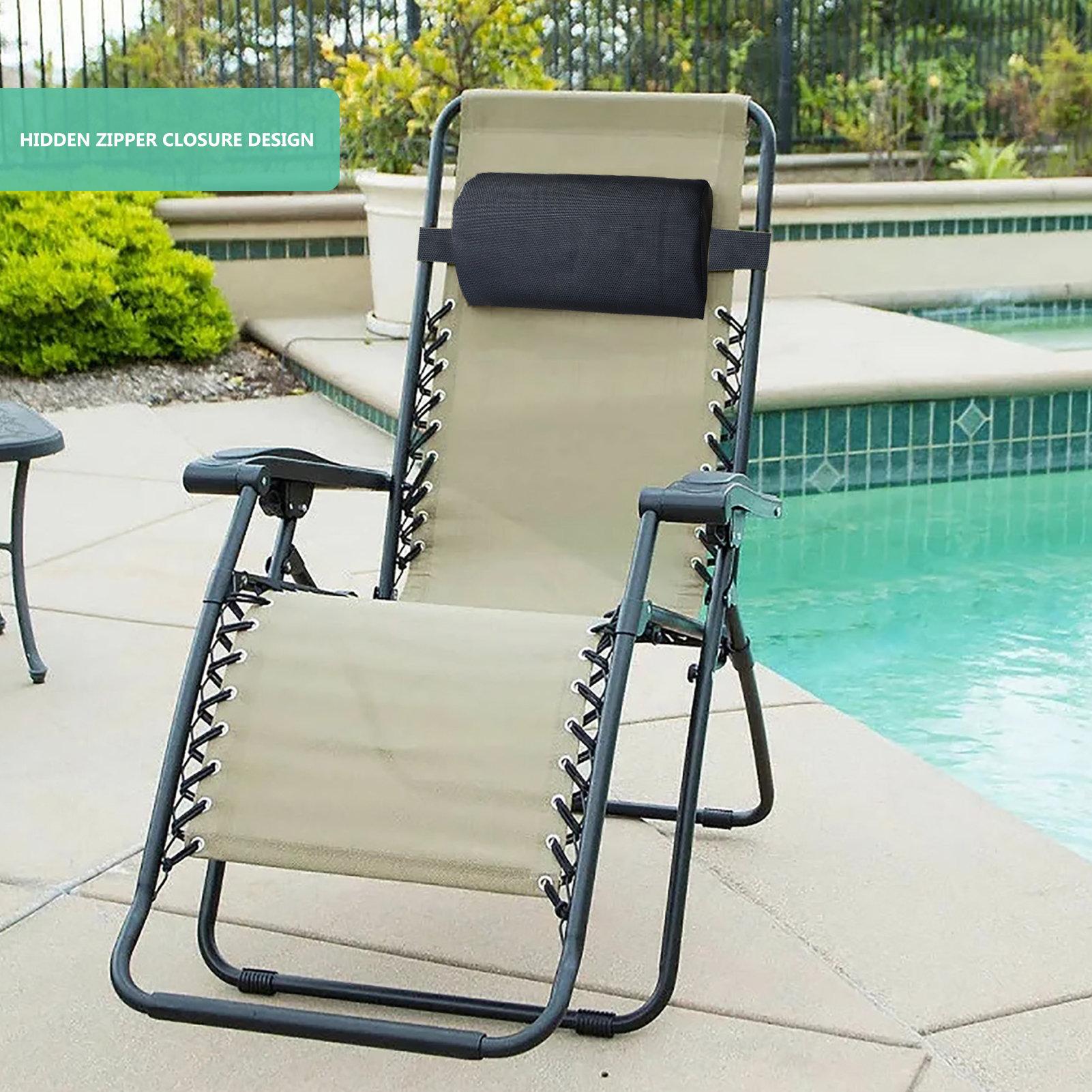 Garden Lounger Cushion Neck Pi - Outdoor Furniture Sunbrella 评论和价格