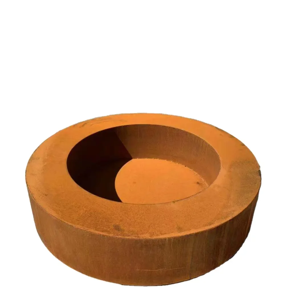 -Corten steel  wood burning ou - Fire Pit Bowl 评论和价格